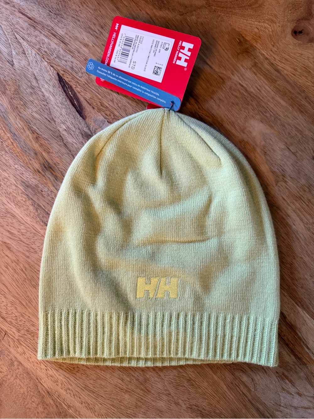 Helly Hansen Unisex Green Beanie Hat
